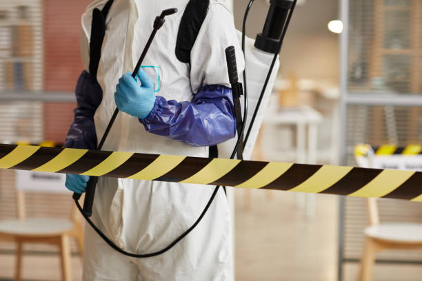 Professional Drug Lab Cleanup technician working in Corona, CA
